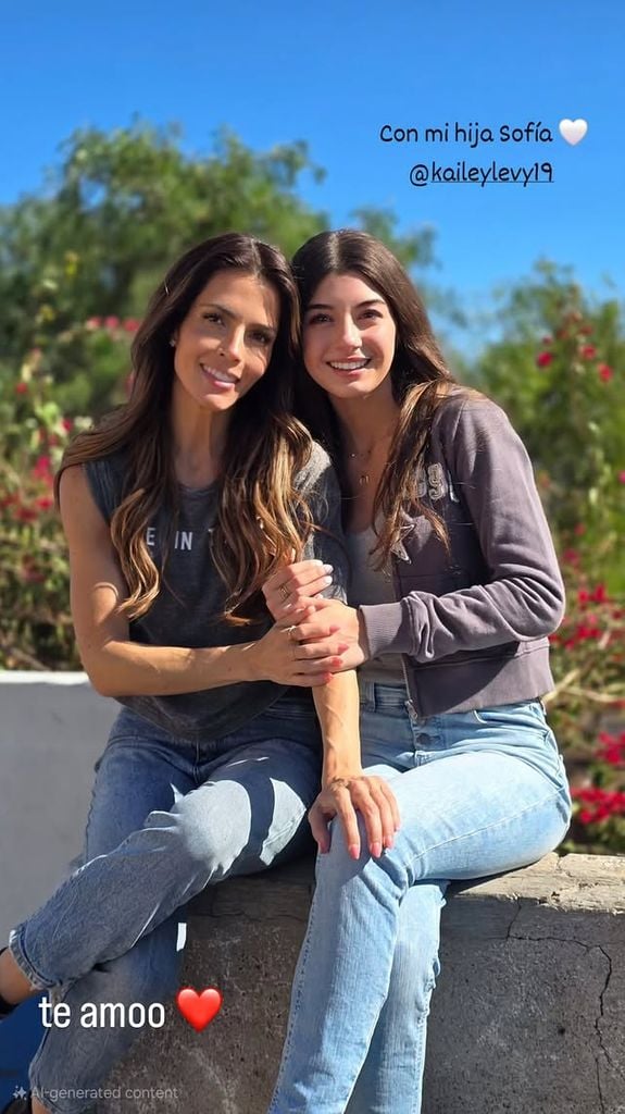 Claudia Álvarez y Kailey Levy interpretan a una madree hija en la película 'Bajo Un Fuego'.