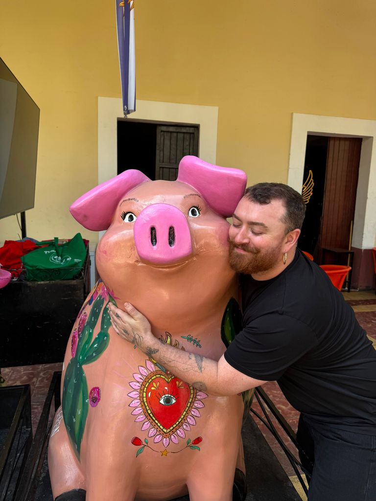 "Ham Smith" se dejó consentir por los sabores de México