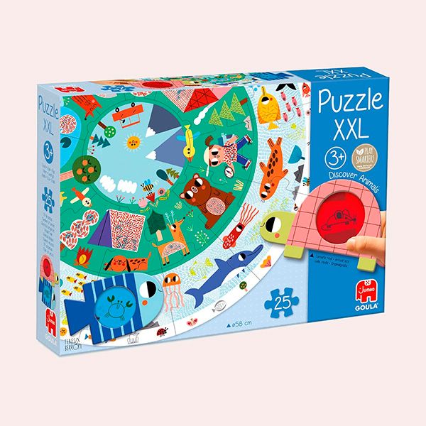 Puzzle XXL Descubre Animales