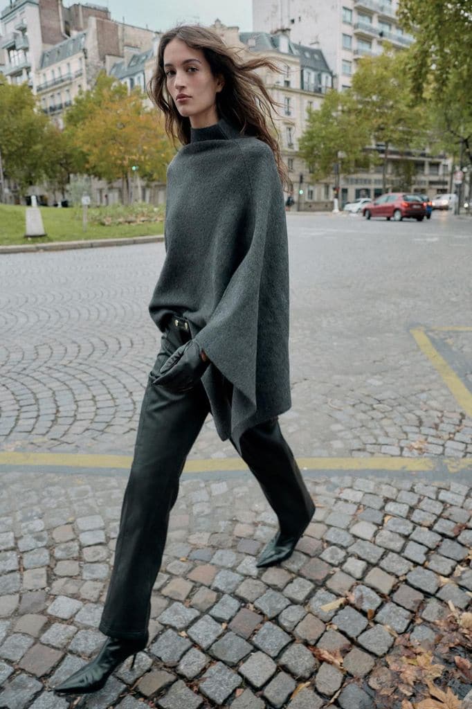 Capa de punto de Zara como la de Victoria Federica