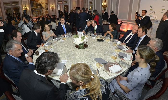Los reyes Felipe y Letizia presiden el 60º aniversario de Europa Press