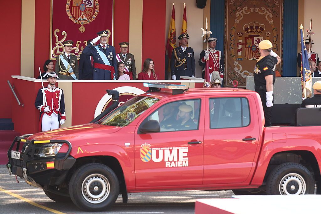 La Unidad Militar de Emergencias (UME) también ha estado presente en esta parada milita