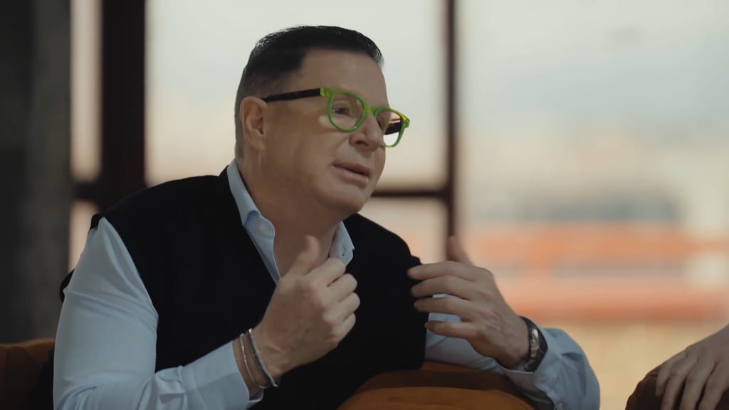 Jorge Cadaval durante su entrevista en Viajando con Chester