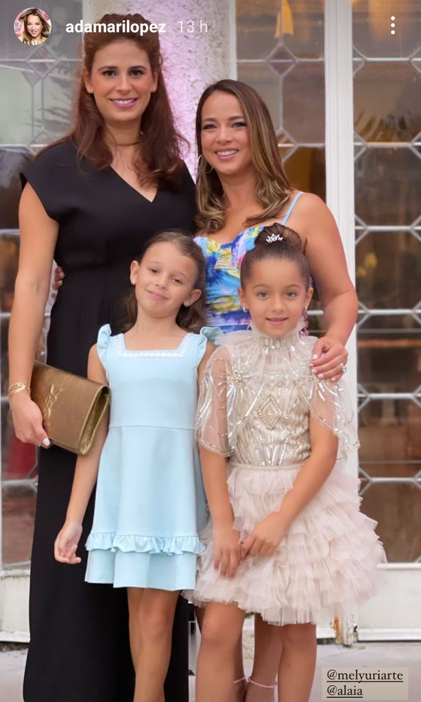 adamari l pez y su hija ala a