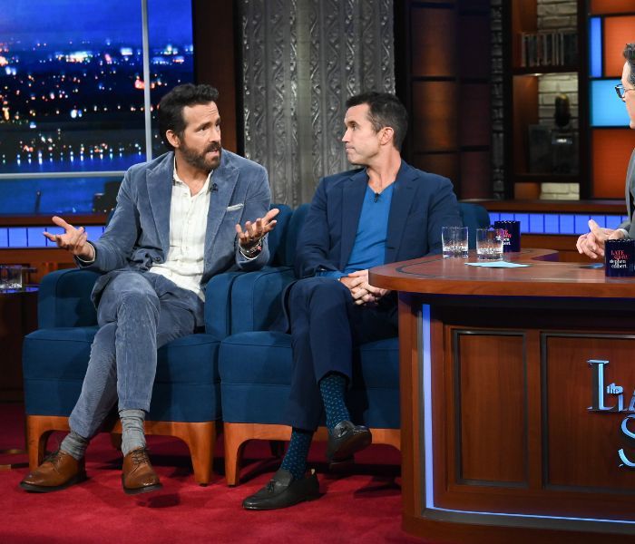 Ryan Reynolds en The late show