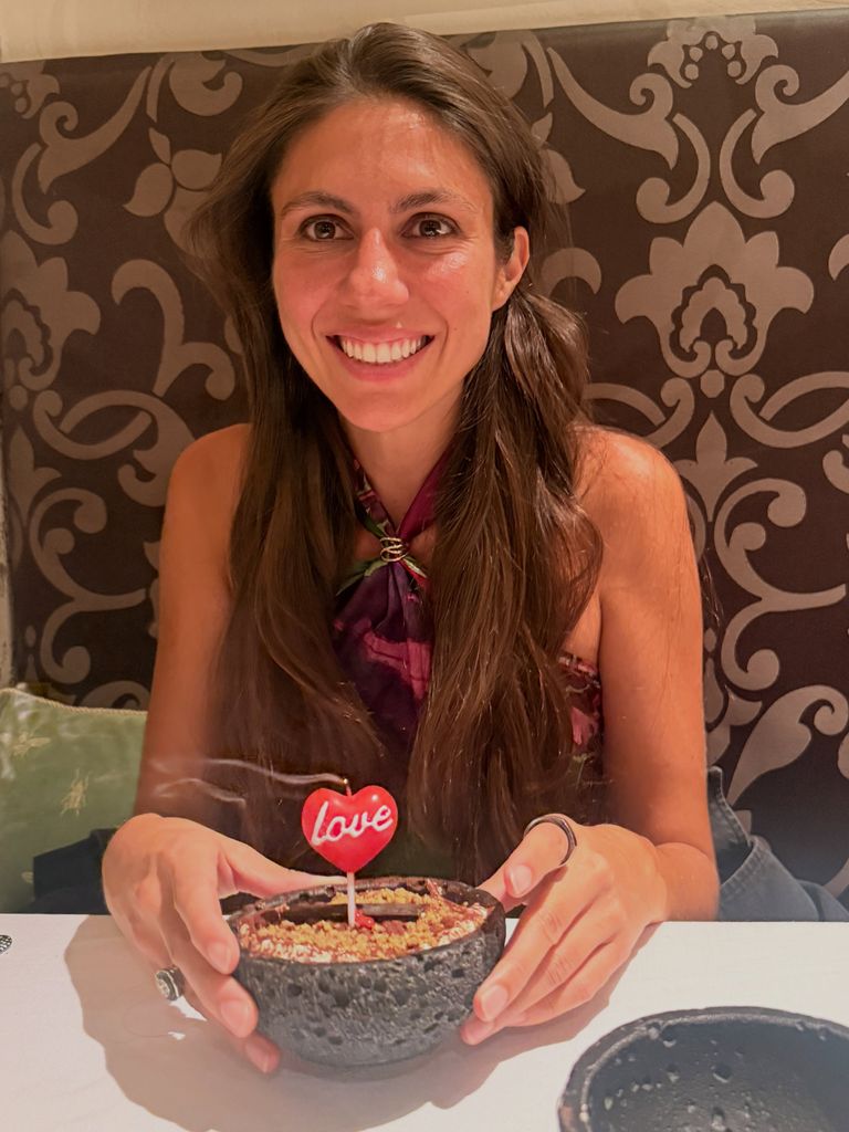 La diseñadora en su 33 cumpleaños