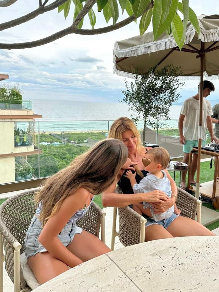 Gisele Bündchen ha evitado mostrar el rostro de su bebé en redes sociales.