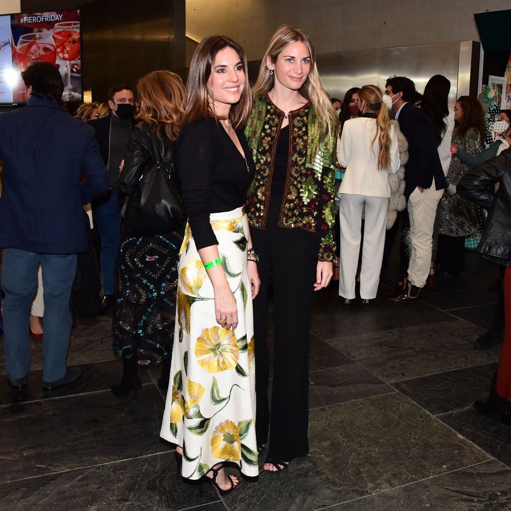 Lourdes Montes and Isabel Montes during the Simof in Seville on February 3, 2022