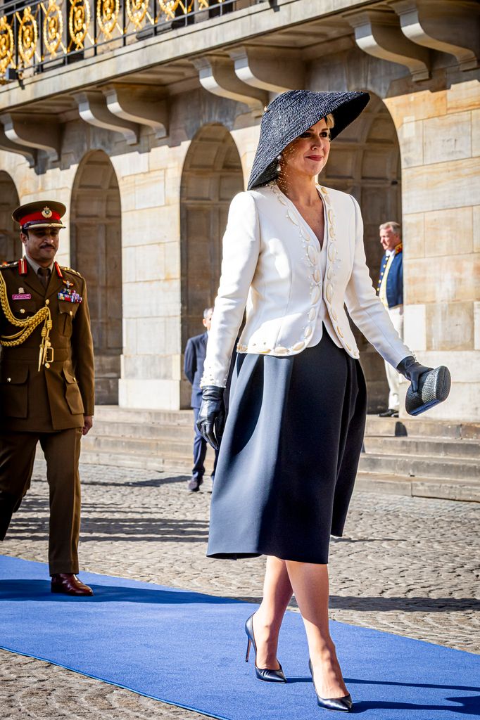 Reina Máxima en la recepción del Sultán de Brunéi en Países Bajos