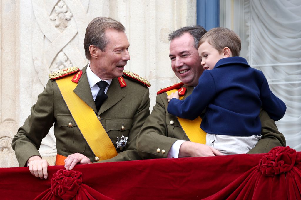 Enrique, Guillermo y Charles de Luxemburgo, una imagen para la historia