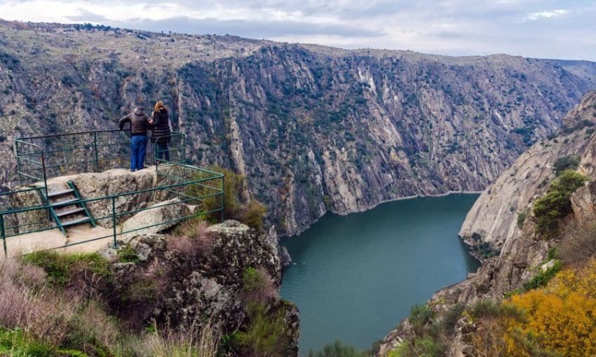 Mirador del Fraile en los Arribes de Duero.