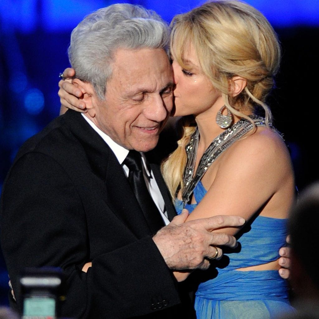 Shakira y su papá