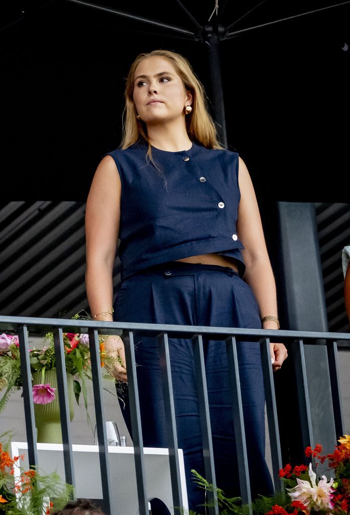 La princesa Amalia de Holanda en el CHIO Rotterdam, 2026.