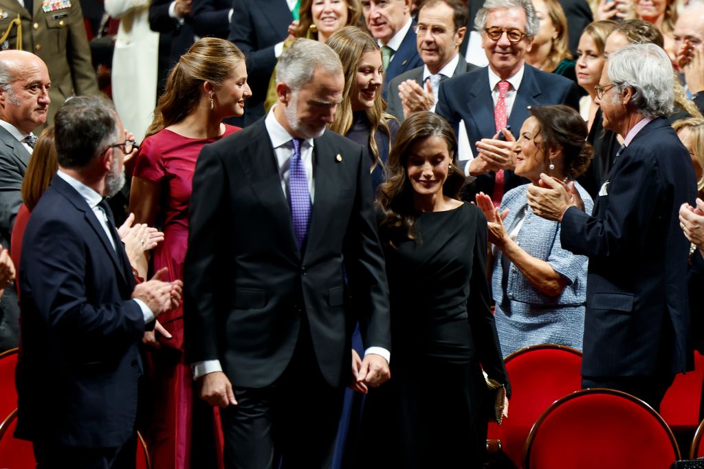 El rey Felipe VI y la reina Letizia de España en los Premios Princesa de Asturias 2026