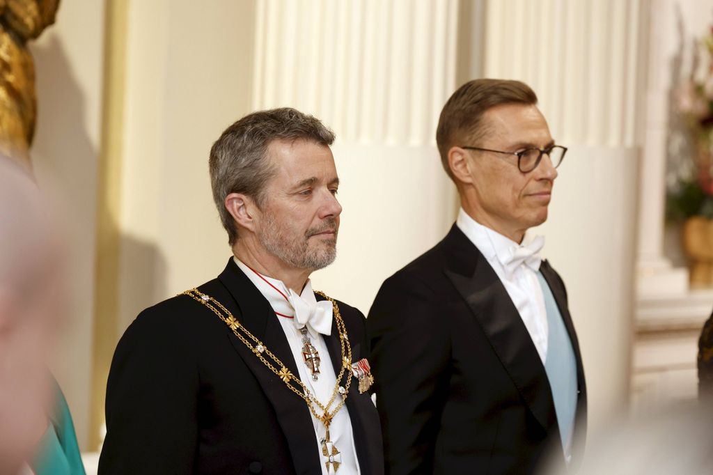 Los reyes de Dinamarca 