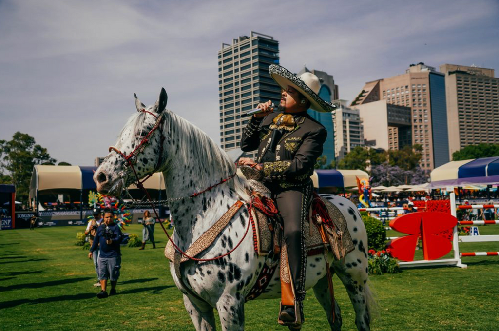 Pepe Aguilar en el Longines Global Champions Tour México