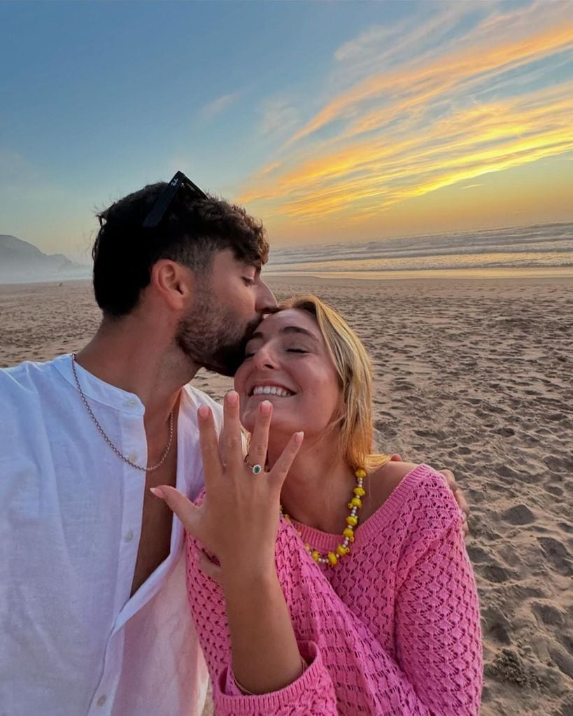 Natalia Palacios y Carlos García