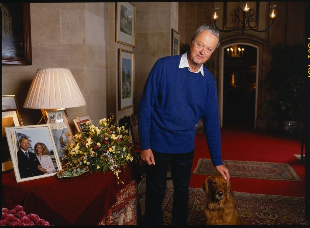 John Spencer-Churchill, undécimo Duque de Marlborough y padre de Jamie Blandford.