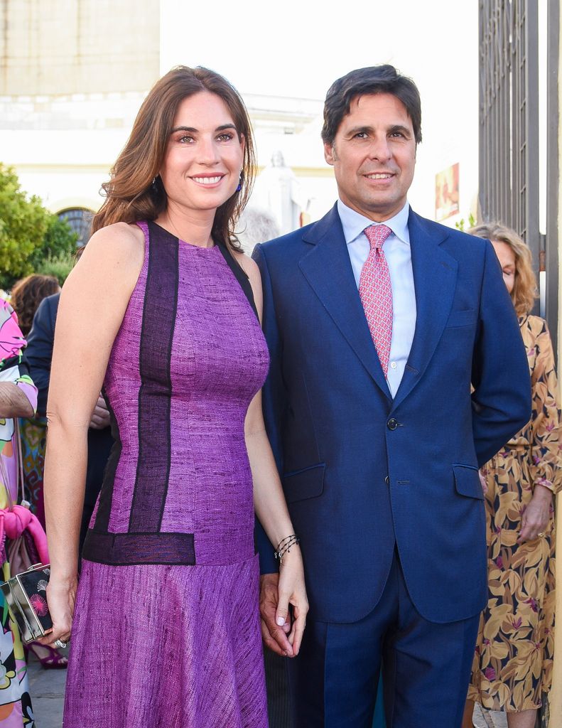 Francisco Rivera y Lourdes Montes en la boda de Sibi Montes