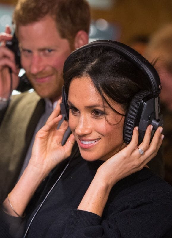 Meghan Markle y el príncipe Harry 