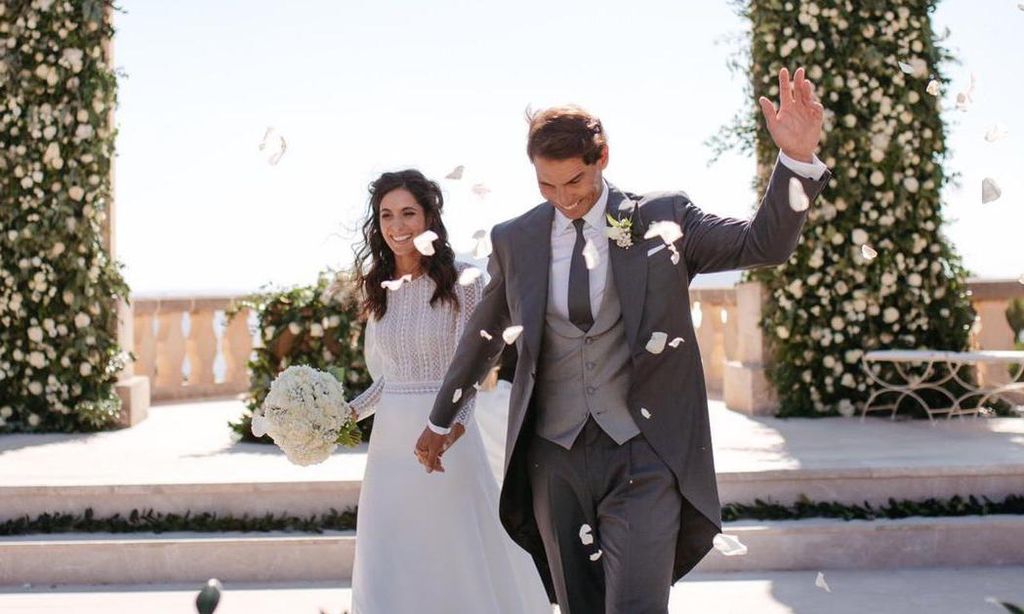 Rafa Nadal y su esposa, Mery Perelló