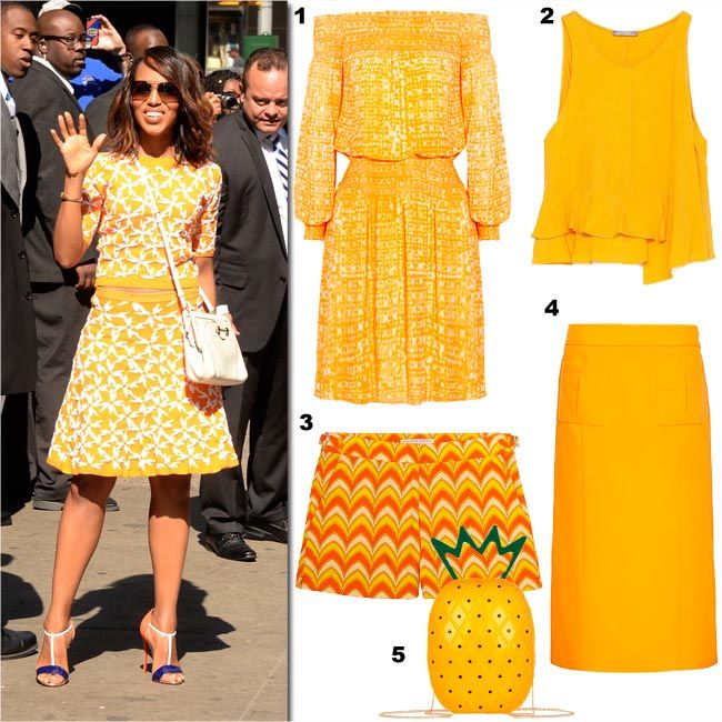 Shopping tangerine