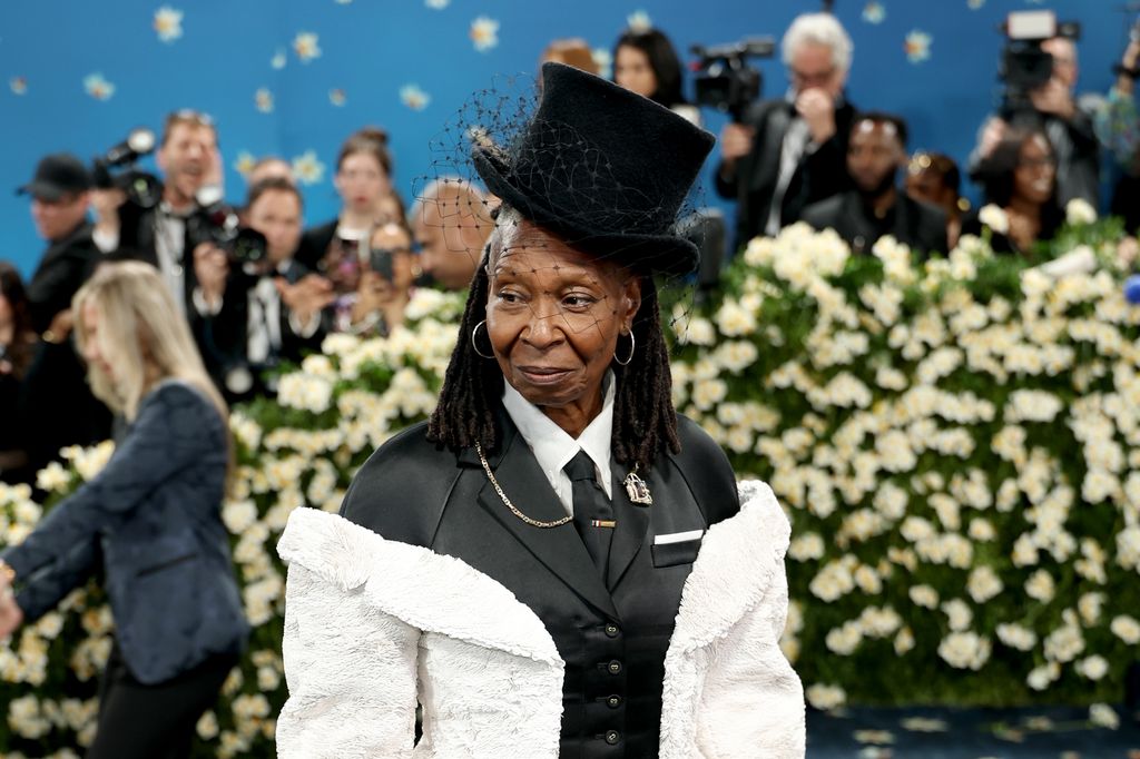 Whoopi Goldberg en la gala del MET 2025
