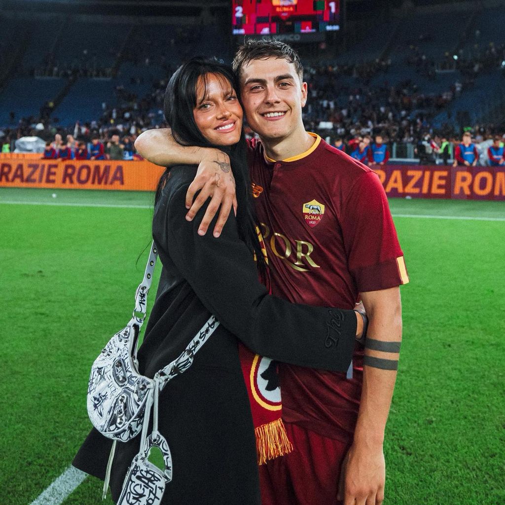 Oriana Sabatini y Paulo Dybala