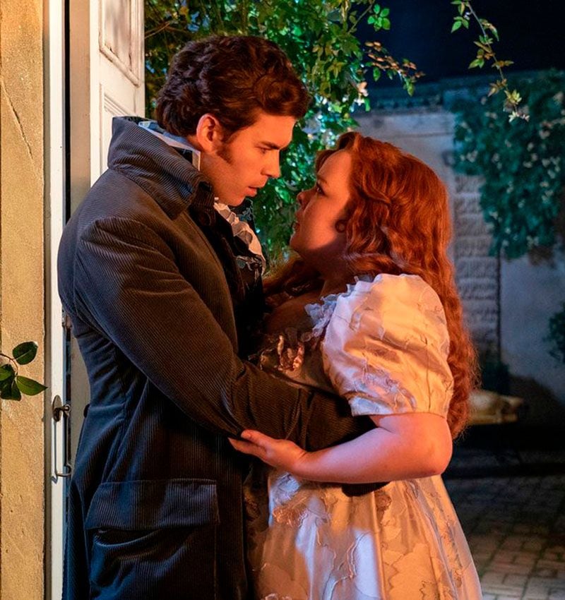  Penelope Featherington y Colin Bridgerton