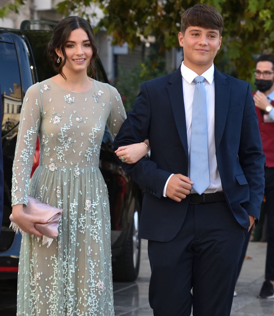 Arrietta Morales y su hermano Carlos Morales
