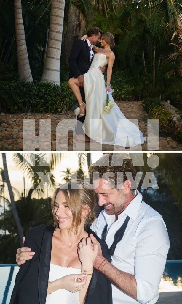 Irina Baeva y Gabriel Soto es Acapulco celebrando su union
