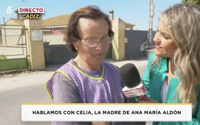 Celia, madre de Ana María Aldón