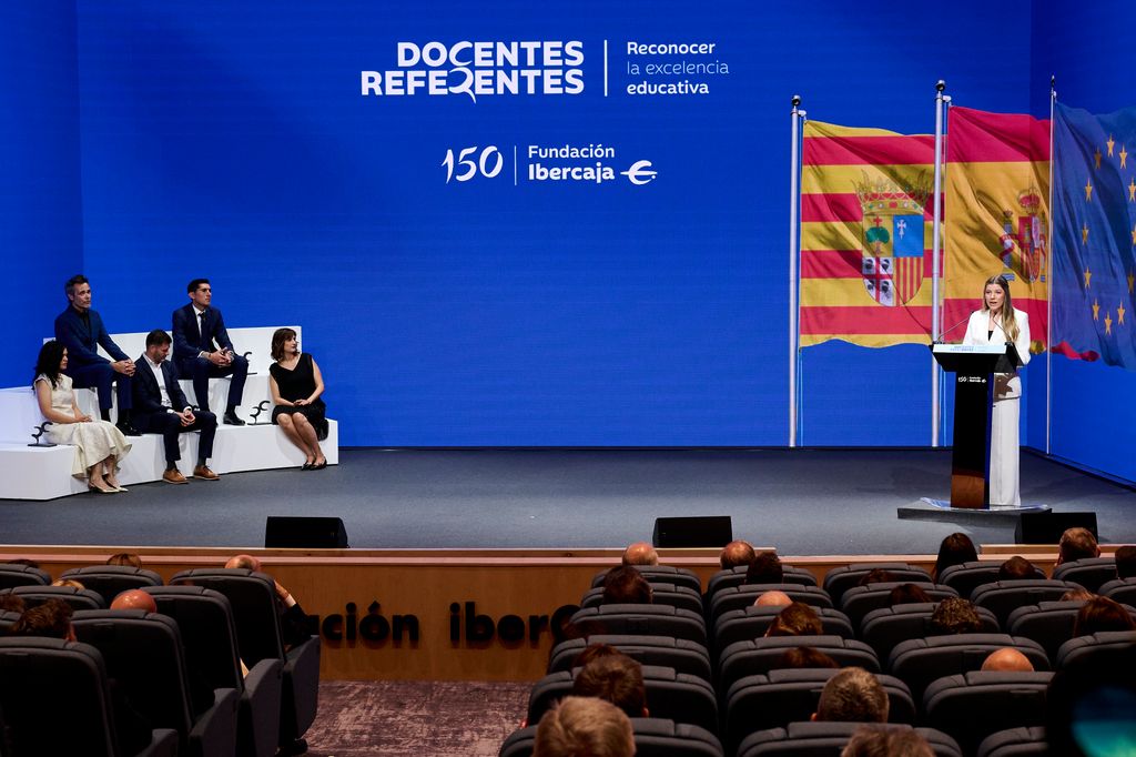 Primera edición de los Premios Docentes Referentes de la Fundación Ibercaja