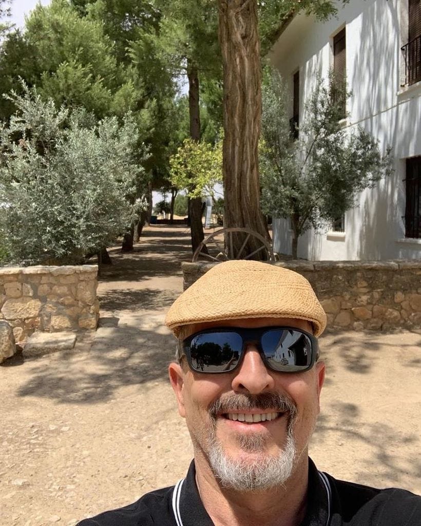 Miguel Bosé en Villa Paz, Cuenca, agosto de 2024