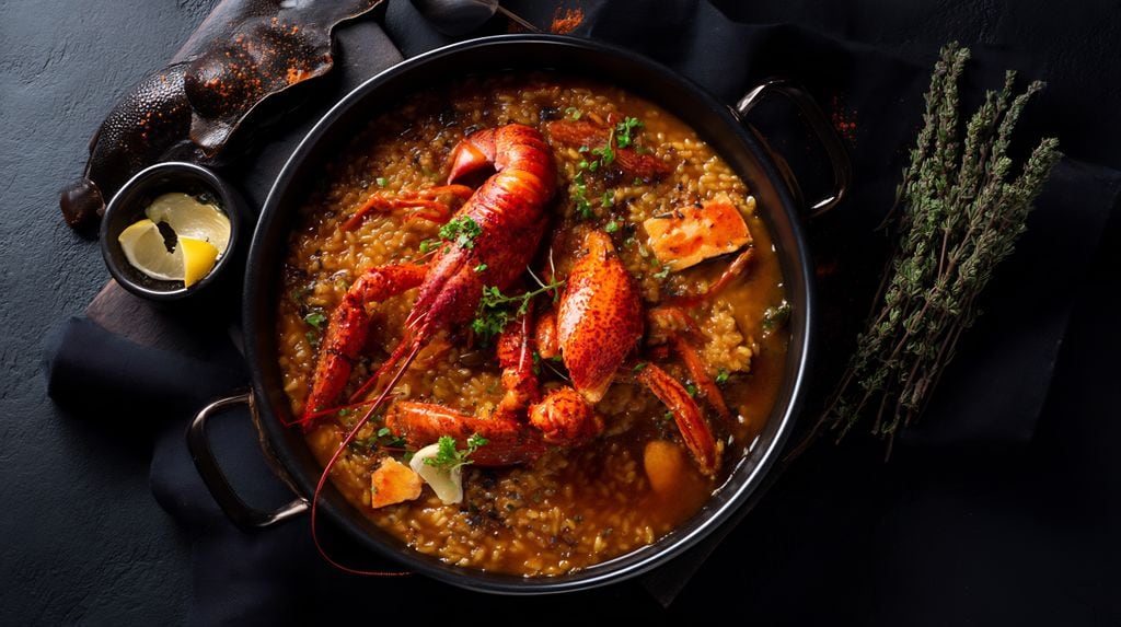 Arroz con bogavante