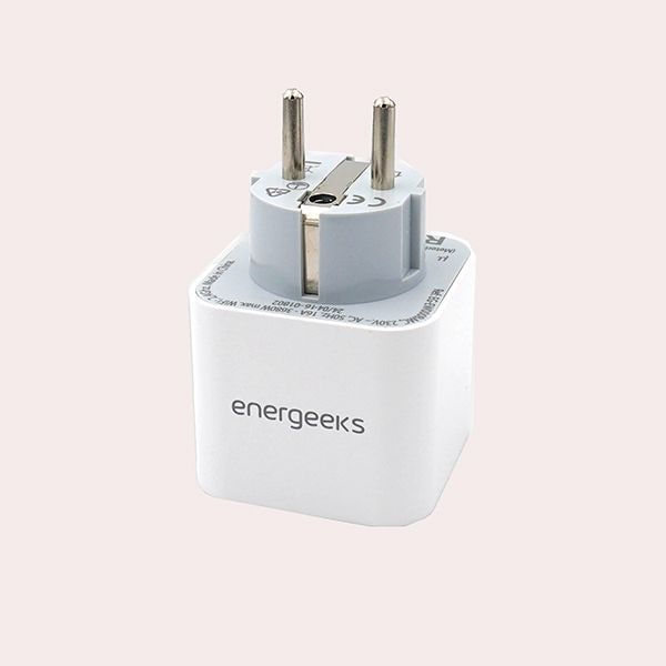 Enchufe Wifi 16A con Medidor de Consumo y Programable ENERGEEKS Leroy Merlin