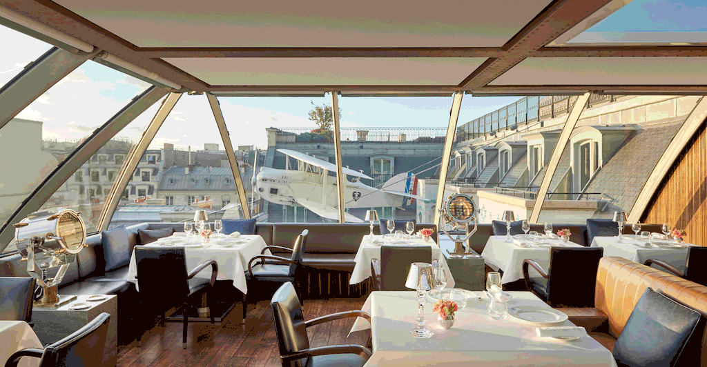 Restaurante L’oiseau Blanc, The Peninsula, París