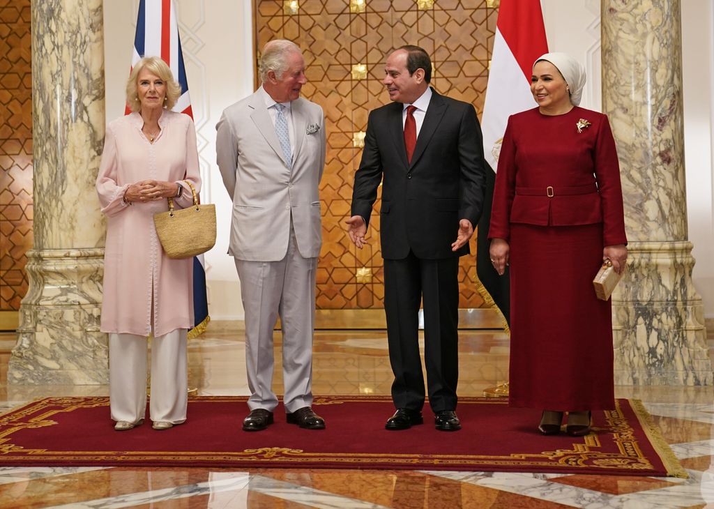 Un viaje al Cairo de Carlos y Camilla, cuando todavía eran Príncipes de Gales