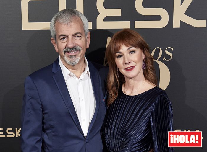 Carlos Sobera y su mujer Patricia Santamarina