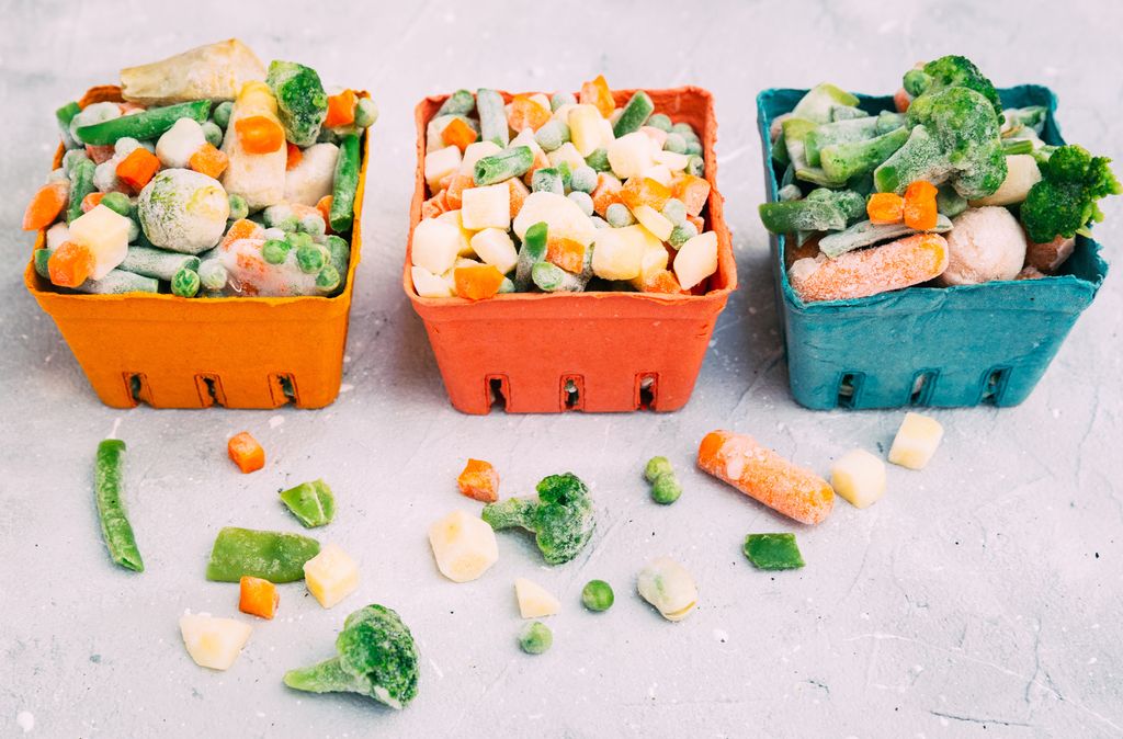 Verduras congeladas