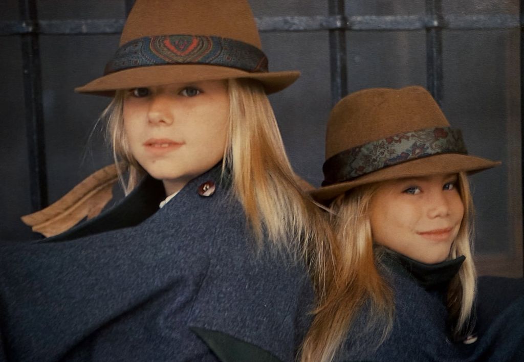 Caritina y Carla y siempre estuvieron muy unidas