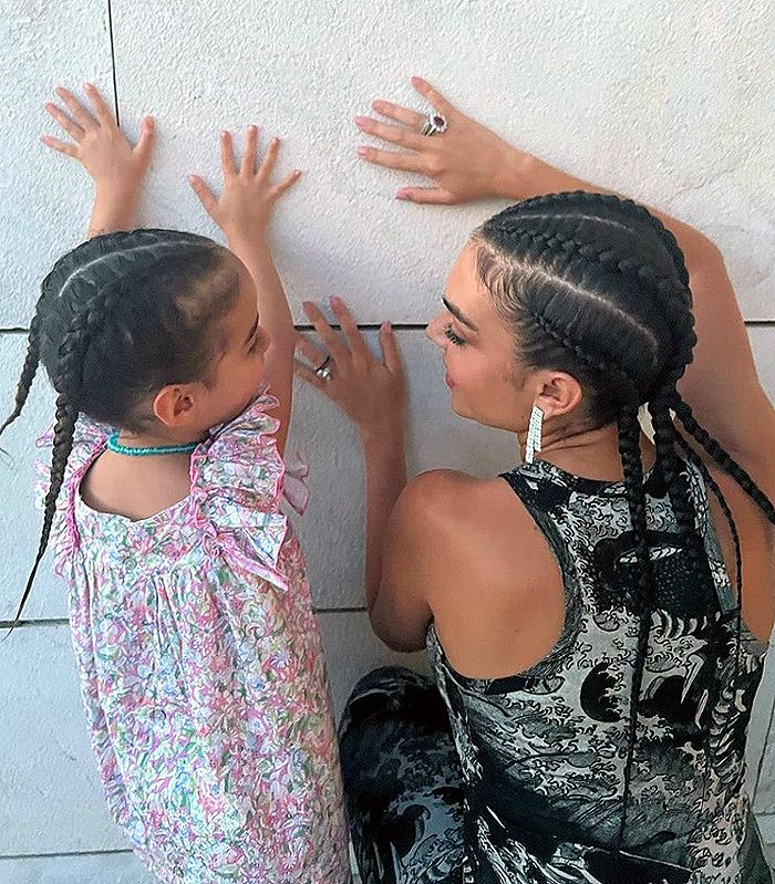 Georgina Rodríguez con su hija Alana