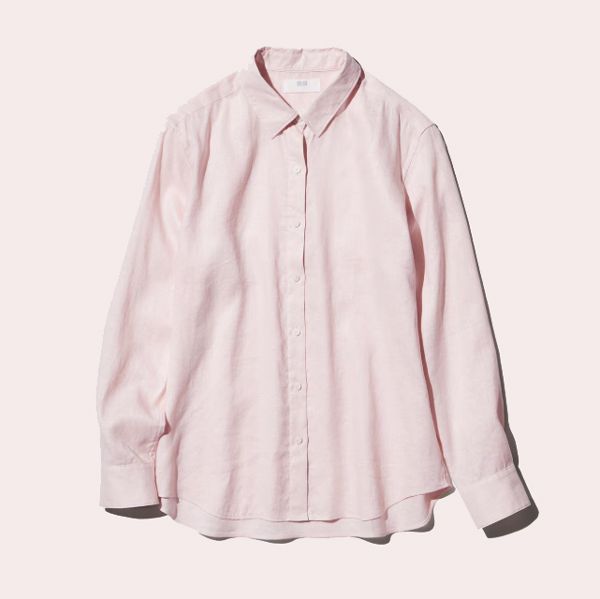 Camisa 100% lino prémium Uniqlo
