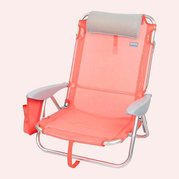 AKTIVE 62629 Silla de Playa Plegable