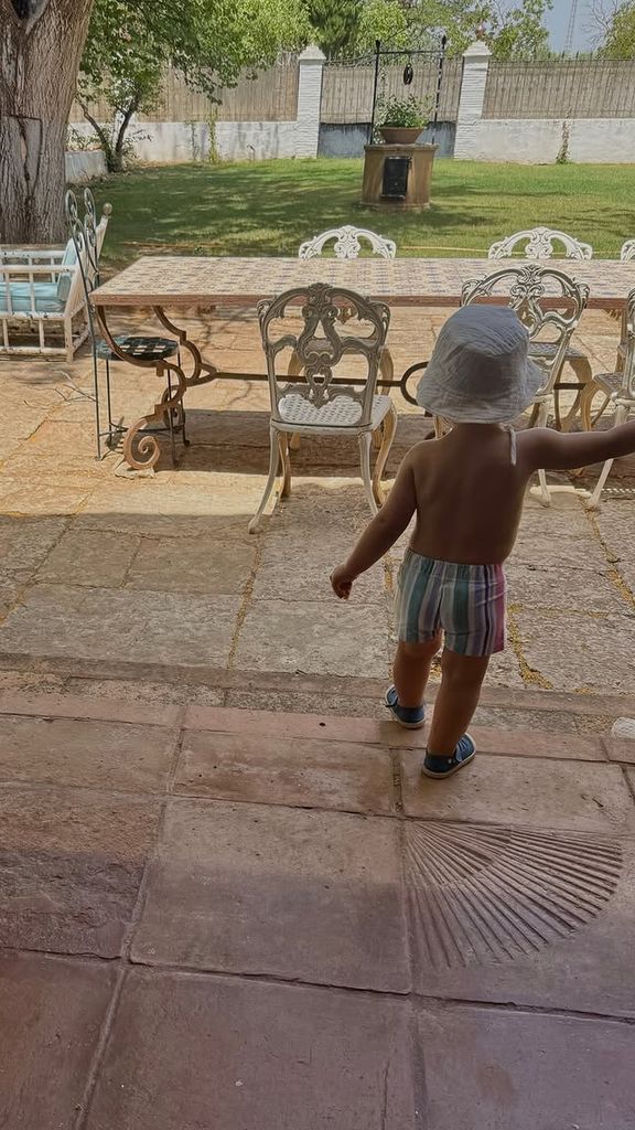 Nicolás, el hijo pequeño de Lourdes Montes y Francisco Rivera