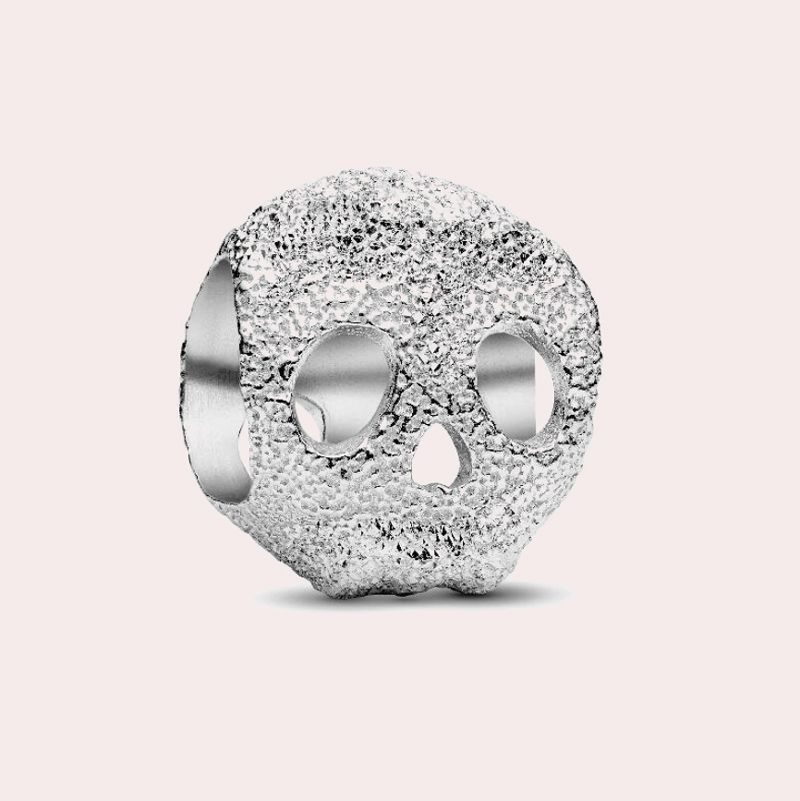 Charm Mini Calavera Textura