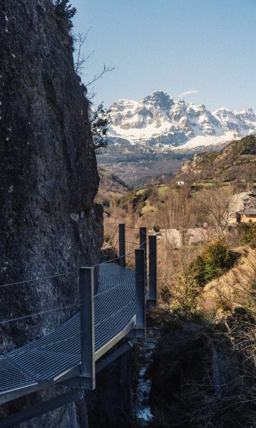 Pasarelas de Panticosa, valle de Tena, Huesca