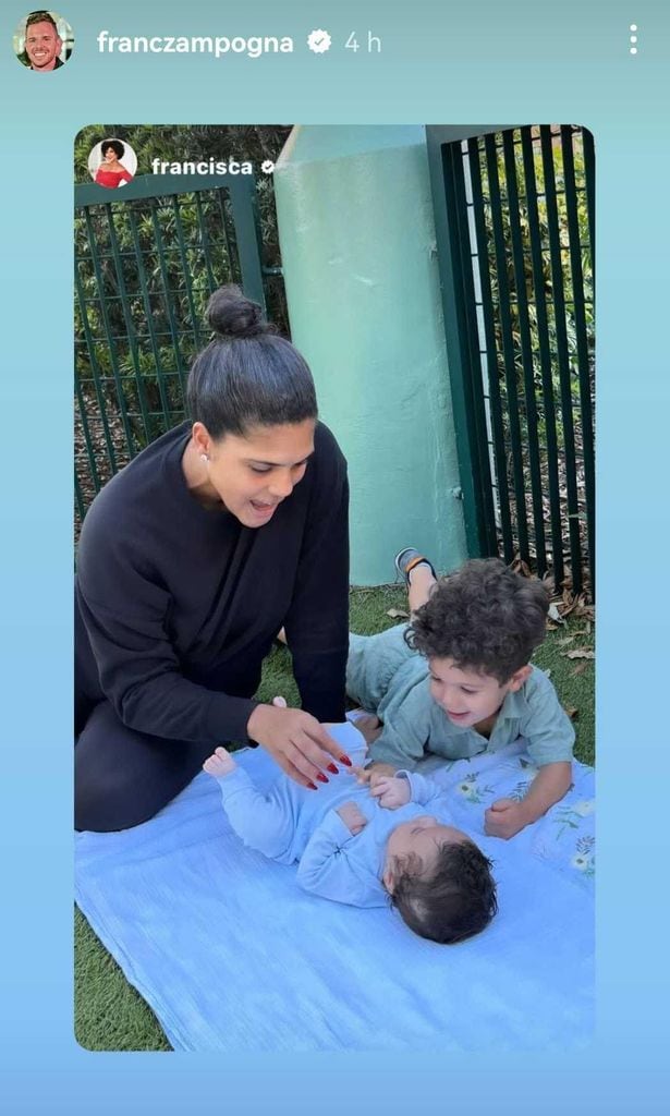 Francisca y sus hijos