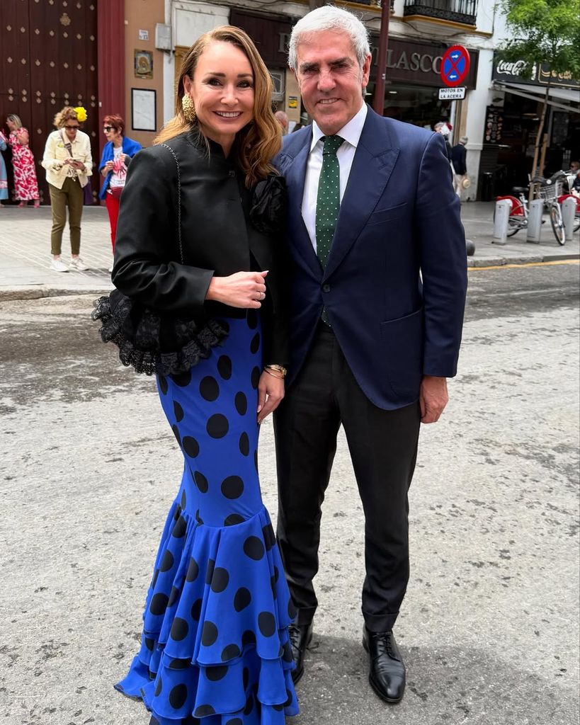 Fátima Pereyra y José Moro en la Feria de Sevilla