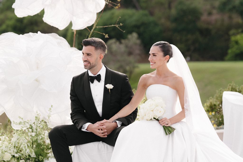 Boda del futbolista Fernando Pacheco y Ángela Guerrero